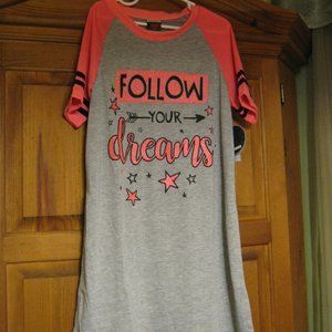 NWT Angel Face Girl's Sleepwear Follow Your Dreams Size 12